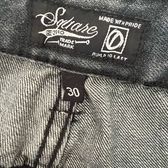 Square Zero mens moto jeans size 30 - Picture 8 of 10